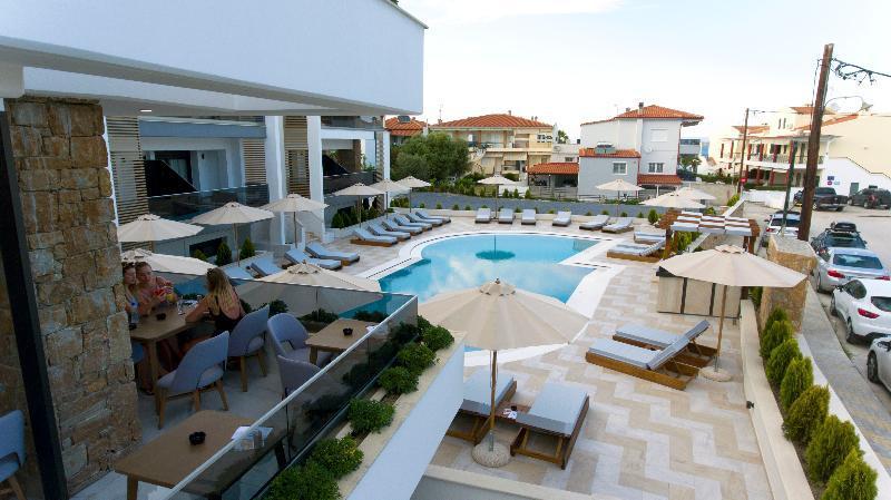 Agnes Deluxe Hotel Pefkochori Dış mekan fotoğraf