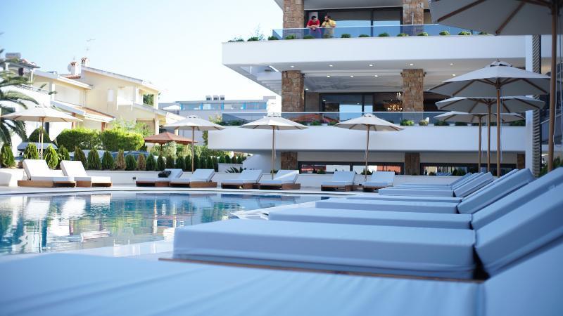 Agnes Deluxe Hotel Pefkochori Dış mekan fotoğraf